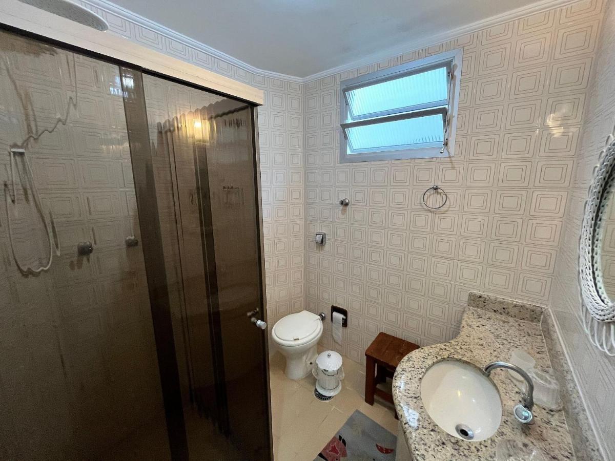 Super Aconchegante E Espacoso - Sacada Ampla E Perto Da Praia - Super Confortavel - Ap. 13 - Ed. Maison Du Parc Guarujá Kültér fotó