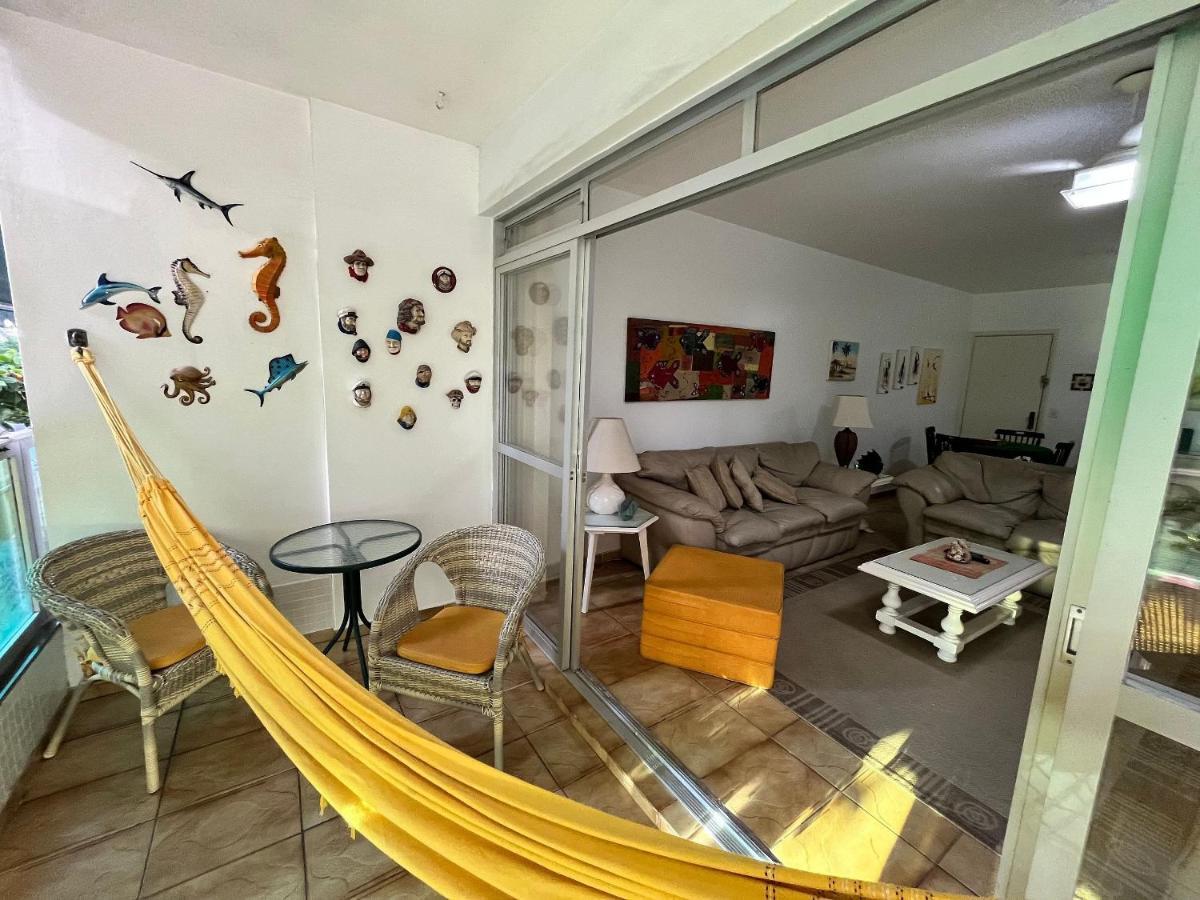 Super Aconchegante E Espacoso - Sacada Ampla E Perto Da Praia - Super Confortavel - Ap. 13 - Ed. Maison Du Parc Guarujá Kültér fotó