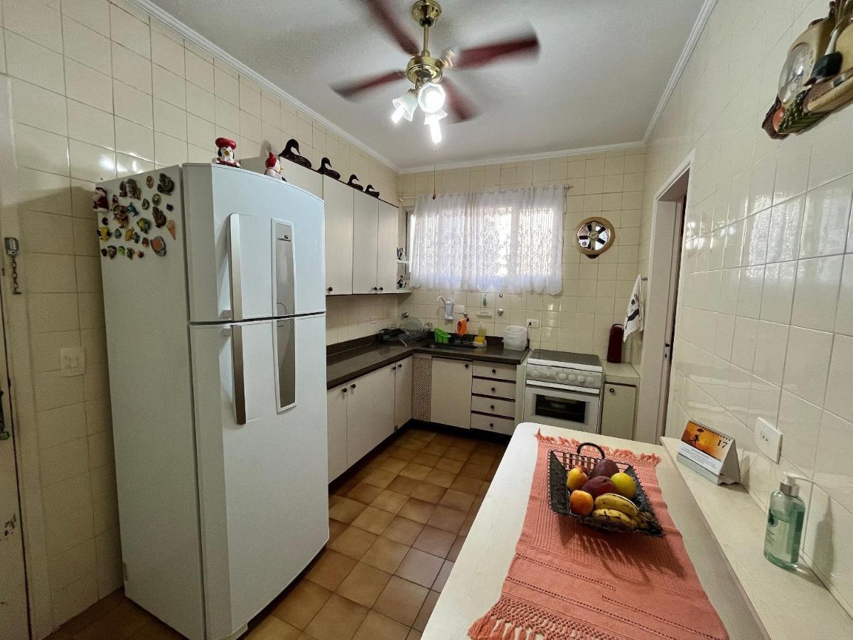 Super Aconchegante E Espacoso - Sacada Ampla E Perto Da Praia - Super Confortavel - Ap. 13 - Ed. Maison Du Parc Guarujá Kültér fotó