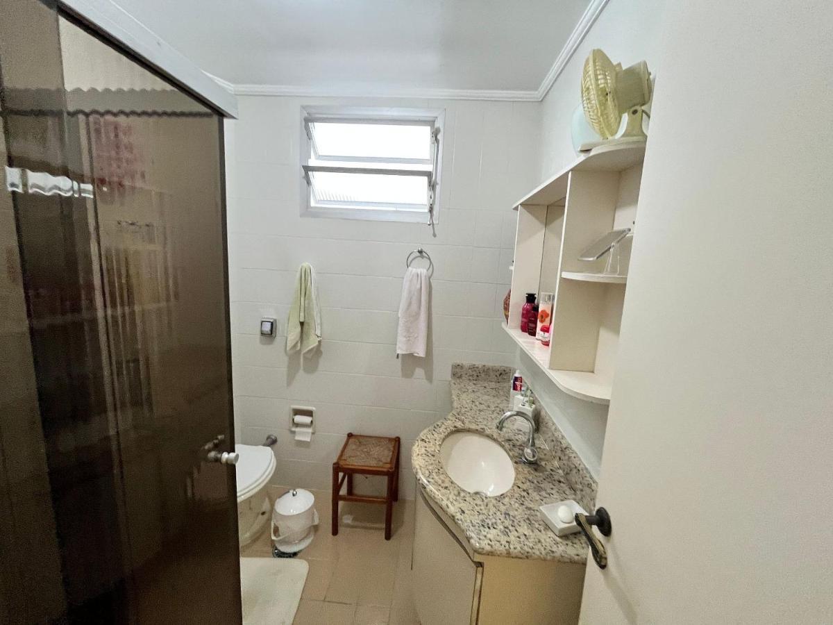 Super Aconchegante E Espacoso - Sacada Ampla E Perto Da Praia - Super Confortavel - Ap. 13 - Ed. Maison Du Parc Guarujá Kültér fotó